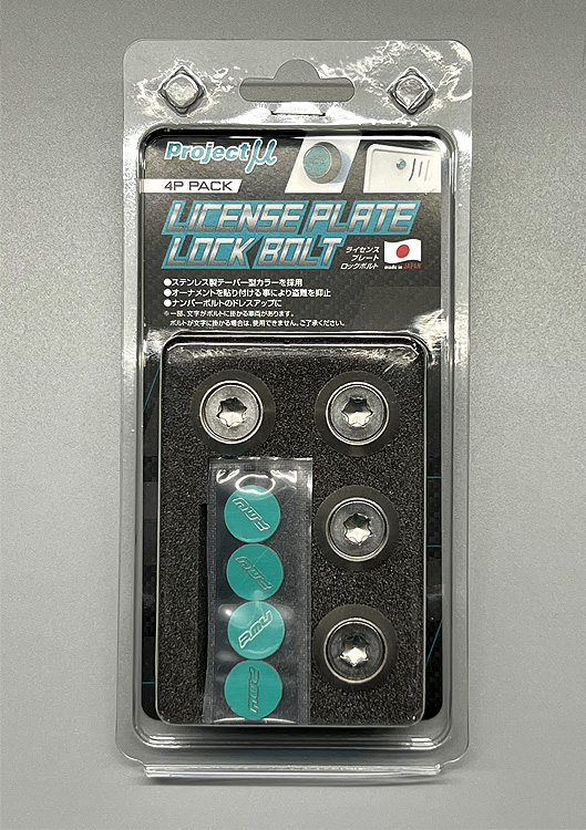 LICENSE PLATE LOCK BOLT