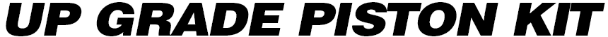 UP GRADE PISTON KIT